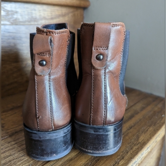 Leather boots Aldo women Wicoeni women's leather Ankle boots Sz 5, Euro 35 - Picture 8 of 8